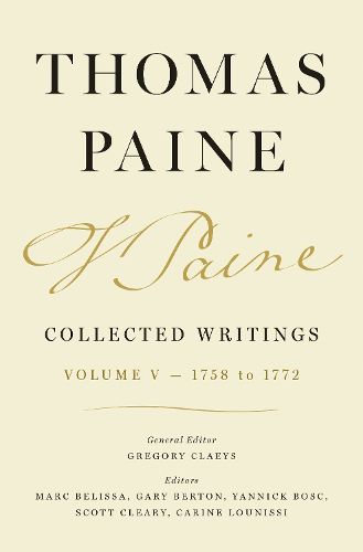 Cover image for Thomas Paine Collected Writings, Volume 5