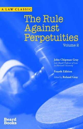 Cover image for The Rule Against Perpetuities