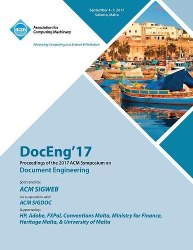 Cover image for DocEng '17: ACM Symposium on Document Engineering 2017