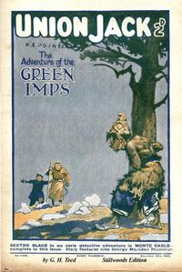 Cover image for The Adventure of the Green Imps