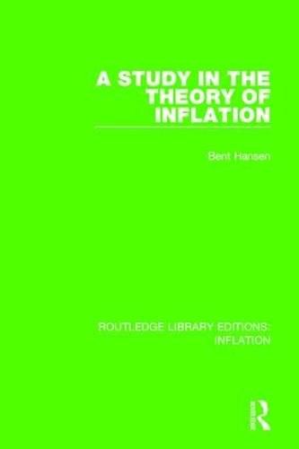 Cover image for A Study in the Theory of Inflation