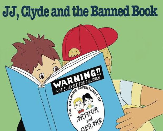 Cover image for JJ, Clyde and the Banned Book