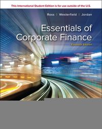 Cover image for ISE Essentials of Corporate Finance