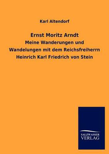 Cover image for Ernst Moritz Arndt