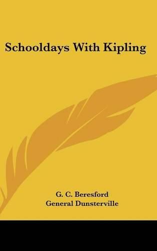 Cover image for Schooldays with Kipling