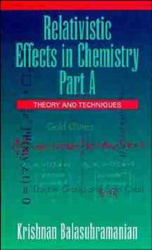 Cover image for Relativistic Effects in Chemistry