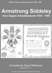 Cover image for Armstrong Siddeley Aero Engine Advertisements 1918 - 1959