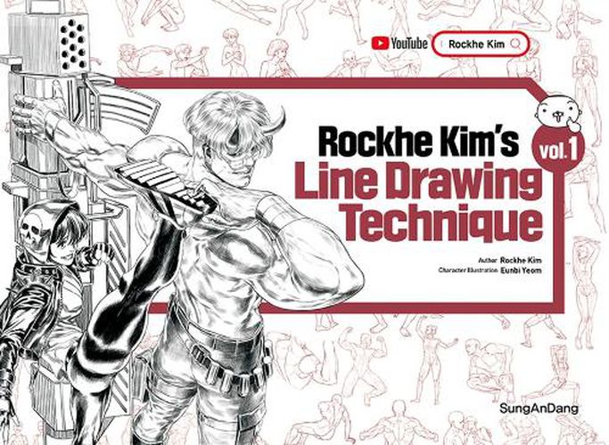 Cover image for Rockhe Kim's Line Drawing Technique Vol. 1
