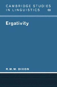Cover image for Ergativity