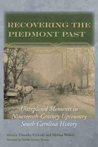 Cover image for Recovering the Piedmont Past: Unexplored Moments in Nineteenth-century Upcountry South Carolina History