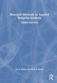 Cover image for Research Methods in Applied Behavior Analysis