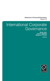 Cover image for International Corporate Governance