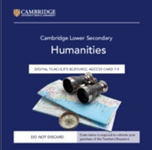 Cover image for Cambridge Lower Secondary Humanities Digital Teacher's Resource 7-9 Access Card