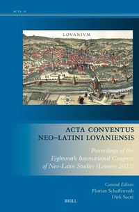 Cover image for Acta Conventus Neo-Latini Lovaniensis