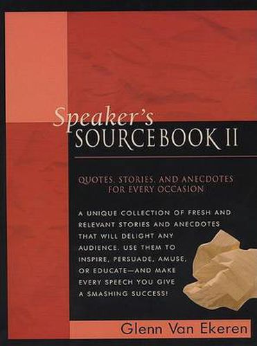 Speakers Sourcebook II