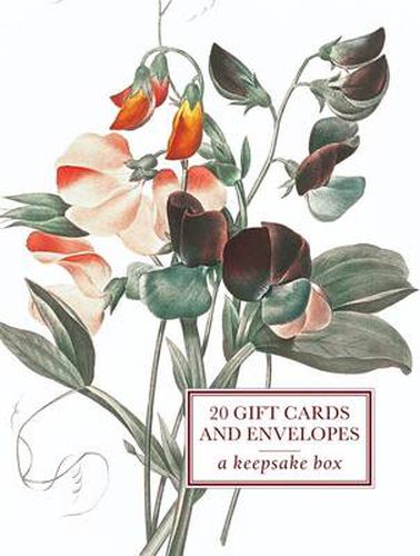 Cover image for Tin Box of 20 Gift Cards and Envelopes: Sweetpea