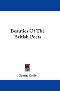 Cover image for Beauties of the British Poets