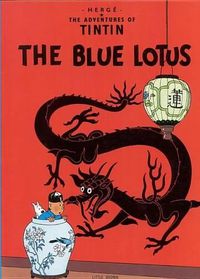 Cover image for The Adventures of Tintin: The Blue Lotus