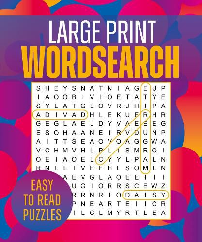 Cover image for Large Print Wordsearch