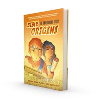 Cover image for Bible Origins (Portions of the New Testament + Graphic Novel Origin Stories), Hardcover, Orange