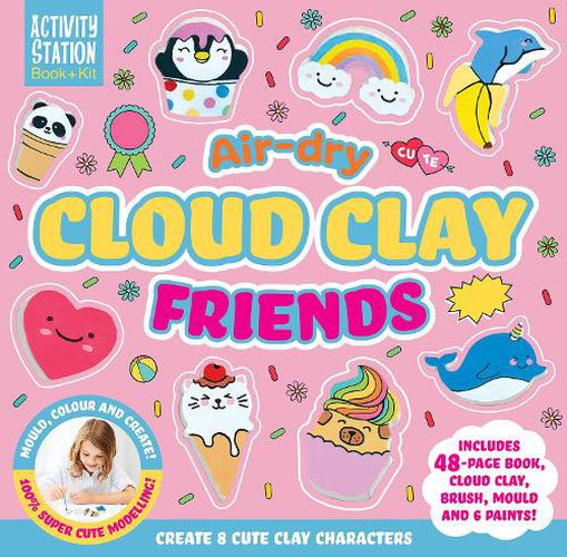 Cover image for Air-Dry Cloud Clay Friends