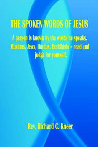 Cover image for The Spoken Words of Jesus