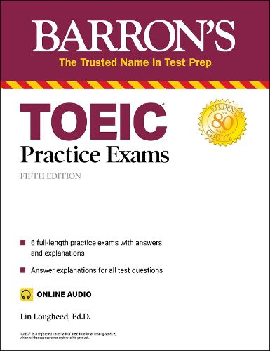 Cover image for TOEIC Practice Exams (with online audio)