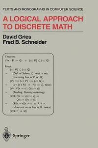 Cover image for A Logical Approach to Discrete Math