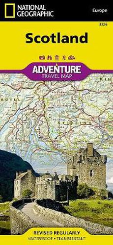Cover image for Scotland: Travel Maps International Adventure Map