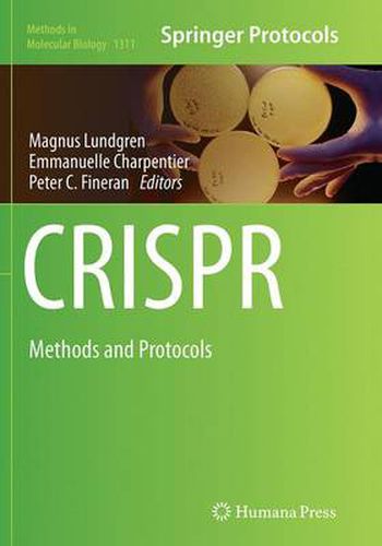Cover image for CRISPR: Methods and Protocols
