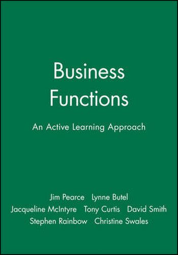 Cover image for Business Functions: An Active Learning Approach