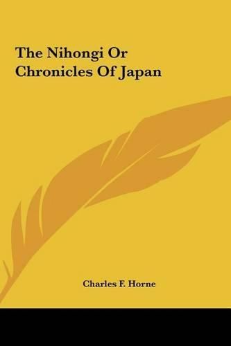 The Nihongi or Chronicles of Japan