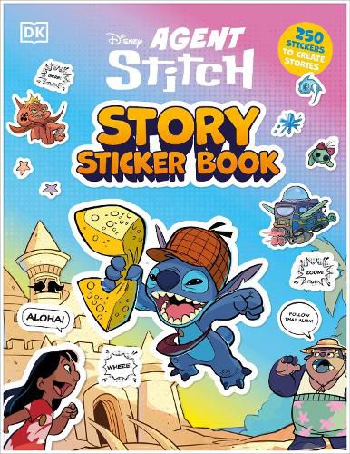 Cover image for Disney Stitch Story Sticker Book