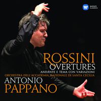Cover image for Rossini: Overtures and Andante e tema con variazioni