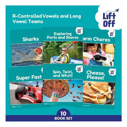Cover image for Phonic Books Lift-Off Readers R-controlled Vowels and Long Vowel Teams