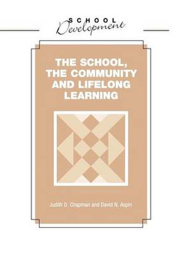Cover image for School, Community and Lifelong Learning
