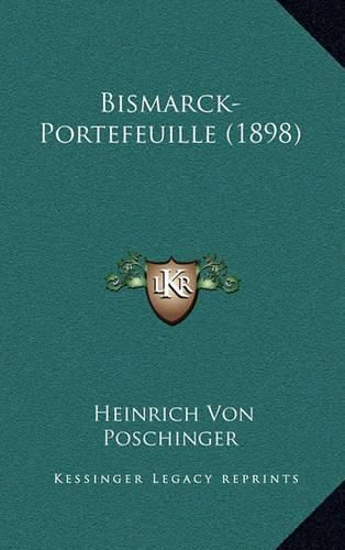 Cover image for Bismarck-Portefeuille (1898)