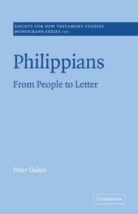 Cover image for Philippians: From People to Letter