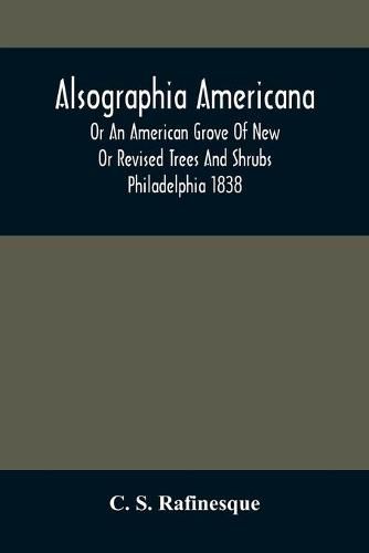 Cover image for Alsographia Americana: Or An American Grove Of New Or Revised Trees And Shrubs Philadelphia 1838