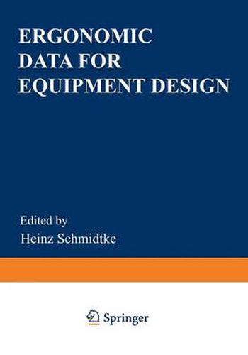 Cover image for Ergonomic Data for Equipment Design