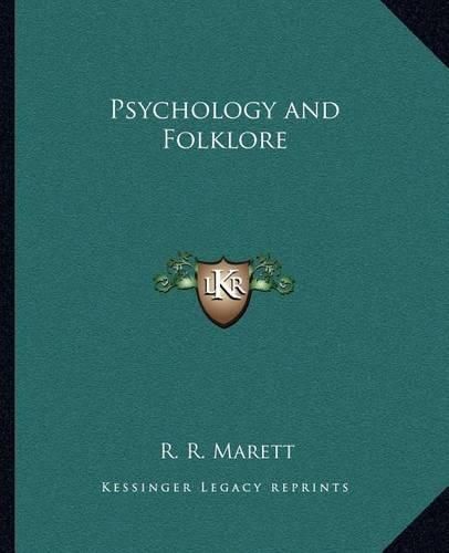 Cover image for Psychology and Folklore