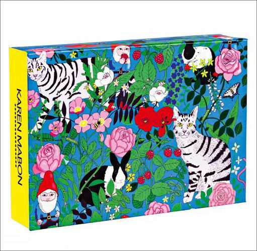 Cover image for Garden Gnomes Fliptop Notecard Box