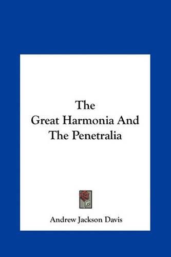 The Great Harmonia and the Penetralia