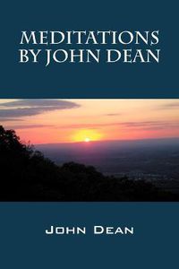 Cover image for Meditations by John Dean