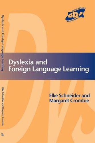 Cover image for Dyslexia and Foreign Language Learning