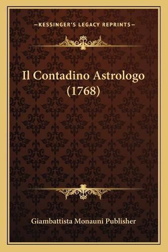 Cover image for Il Contadino Astrologo (1768)