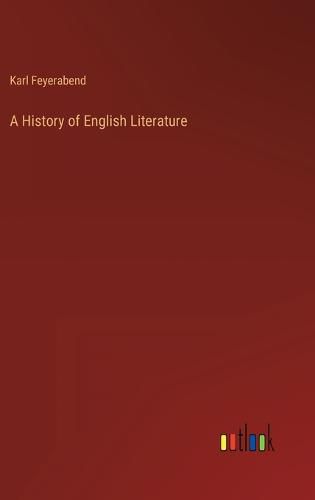Cover image for A History of English Literature