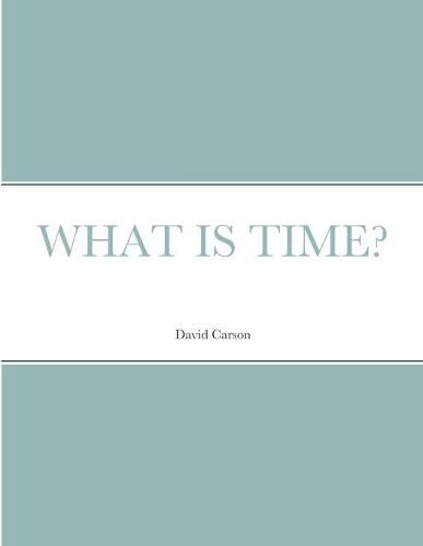 What Is Time?