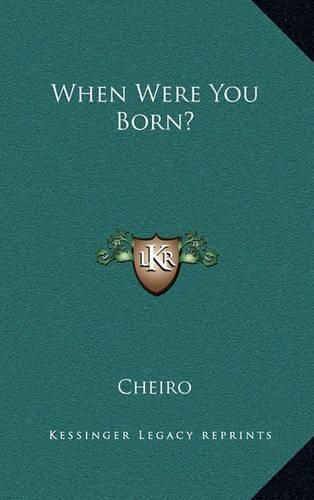 When Were You Born?