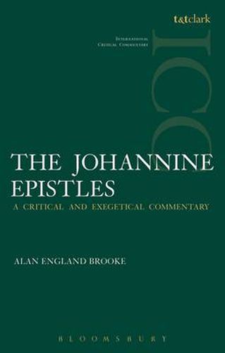 Cover image for The Johannine Epistles (ICC)